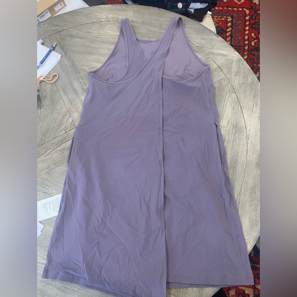 lululemon athletica Sleeveless Midi Dress in Dusty Purple No tags - Picture 5 of 5
